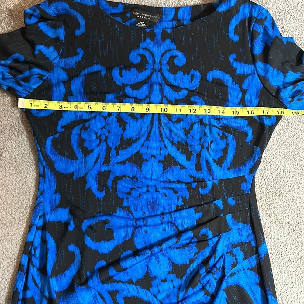 CONNECTED apparel dress half sleeve size 10p - Picture 8 of 10